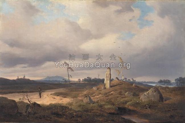 咒语石风景 - 安德烈亚斯·阿亨巴赫